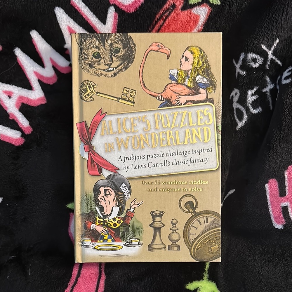 Alice's Puzzles in Wonderland Book